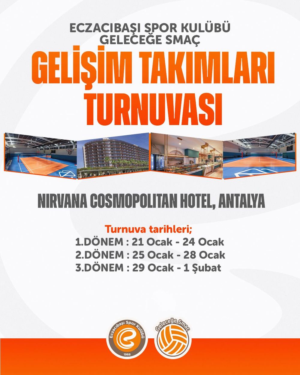 Eczcıbaşı Spor Kulübü’nden İlk “Geleceğe Smaç Turnuvası”